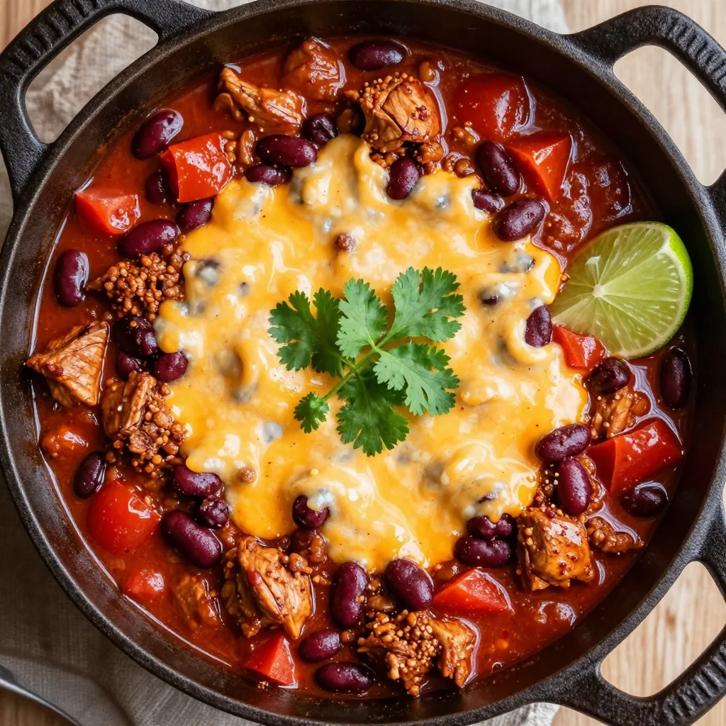 NFL Playoffs Spicy Freezer Turkey Chili for Playoff Watch Joy