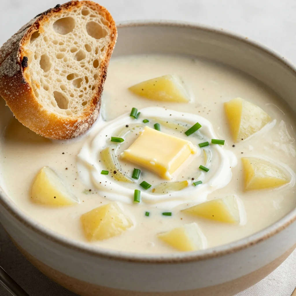Cozy Pantry Freezer Creamy Potato Soup for Winter Warmth Now