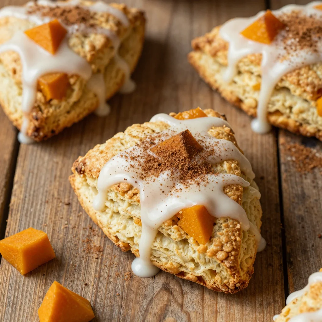 Cozy Pumpkin Spice Scones for a Fall Breakfast