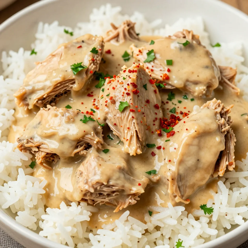 Creamy Slow Cooker Chicken for MLK Day Family Meals