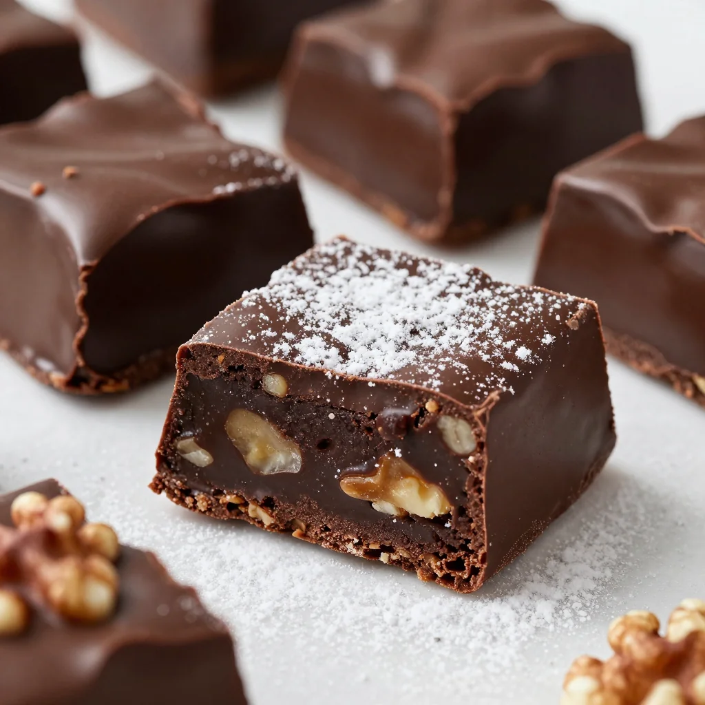 Gooey Vegan Chocolate Fudge for Pantry Clean Out Treat
