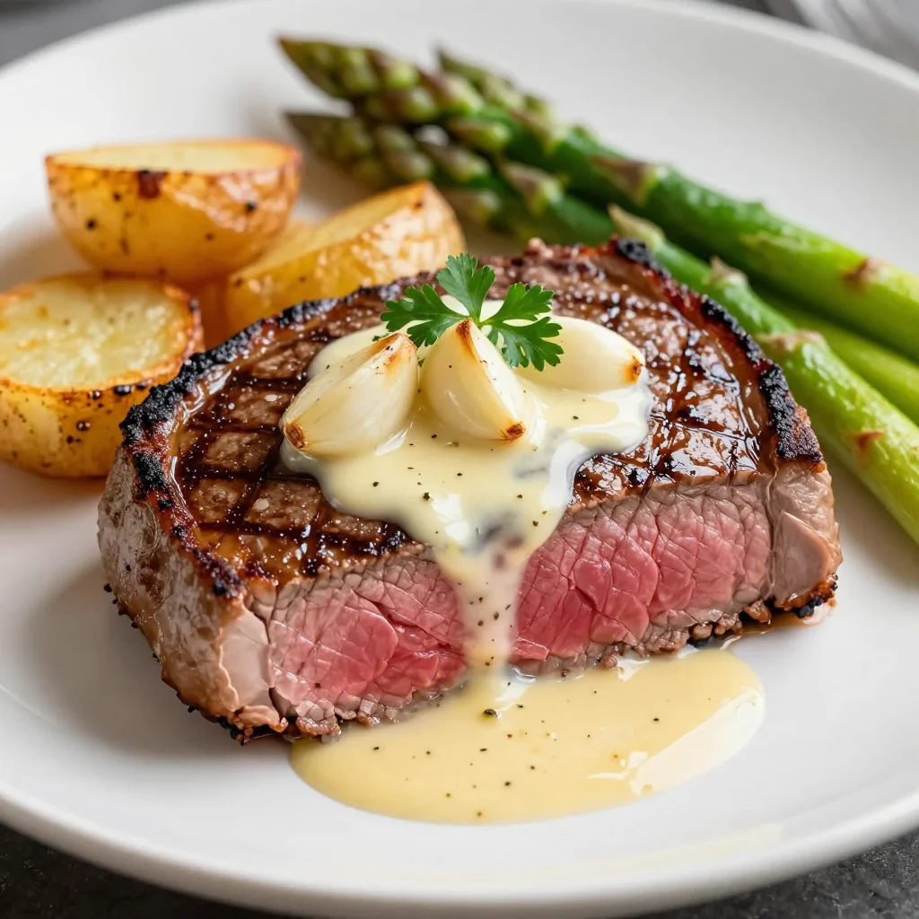 Creamy Garlic Butter Steak for a Special Dinner
