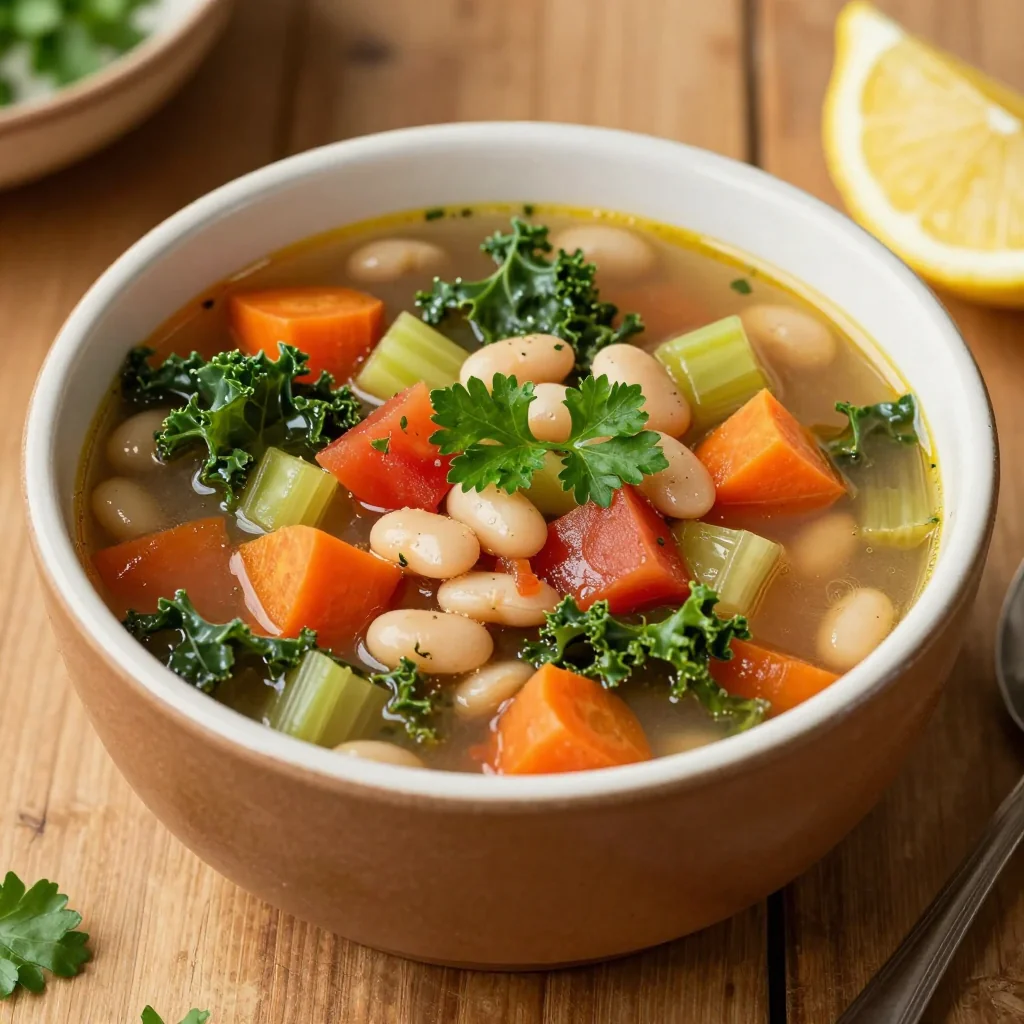 New Year Reset Pantry Clean Out Veggie Soup for Detox Freezer