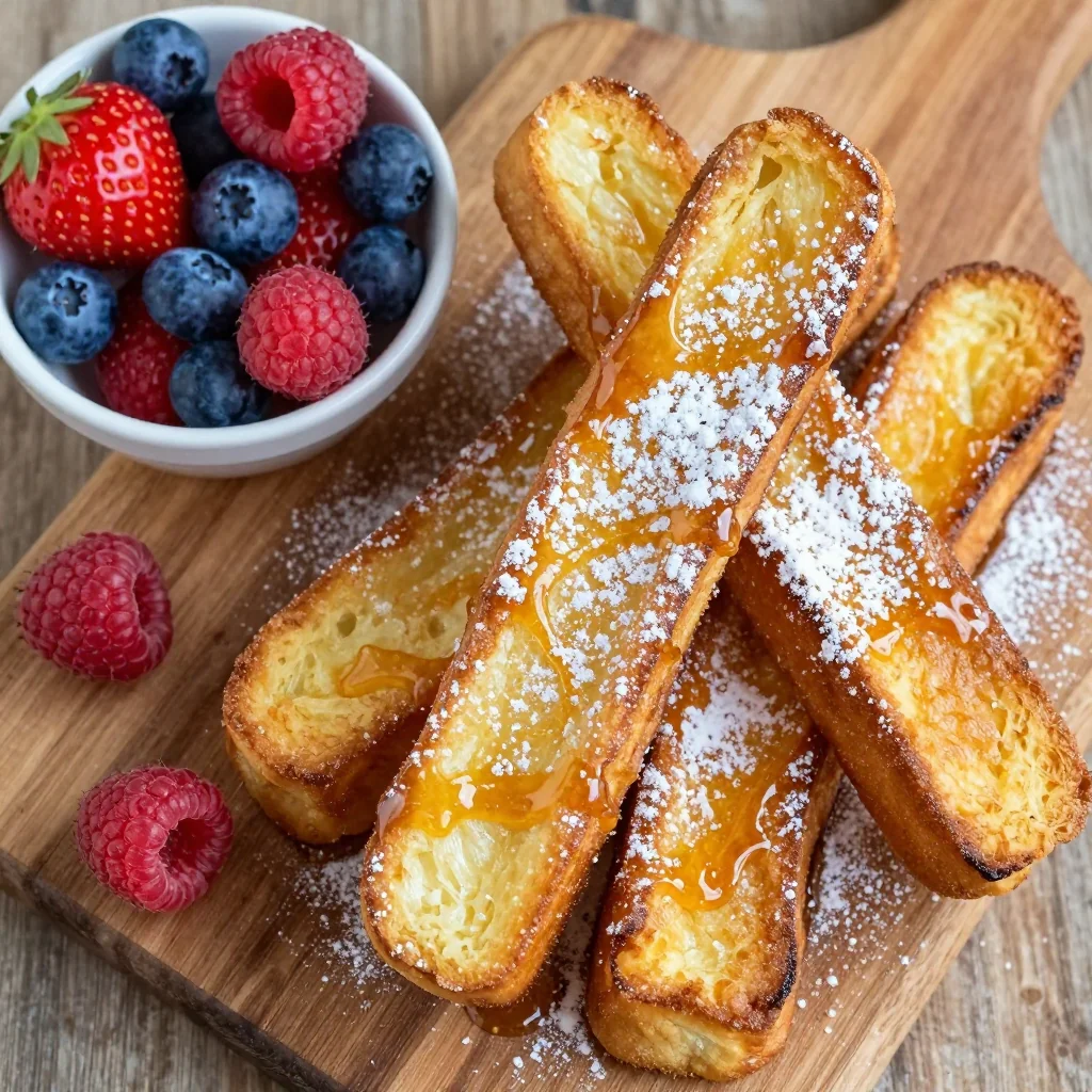 Freezer-Friendly Breakfast French Toast Sticks