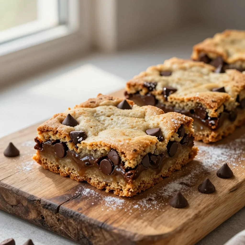 Cookie Bars with Chocolate Chips