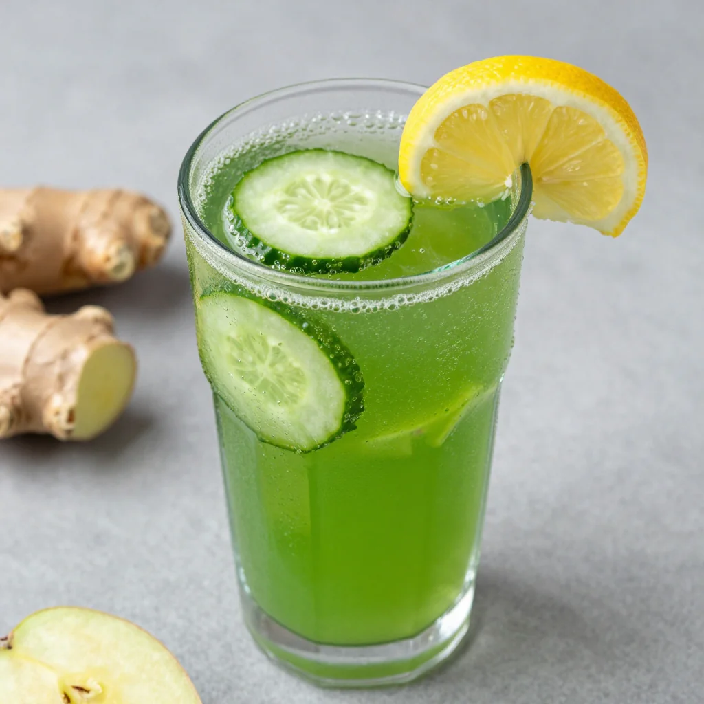 January Reset Juice With Ginger And Lemon