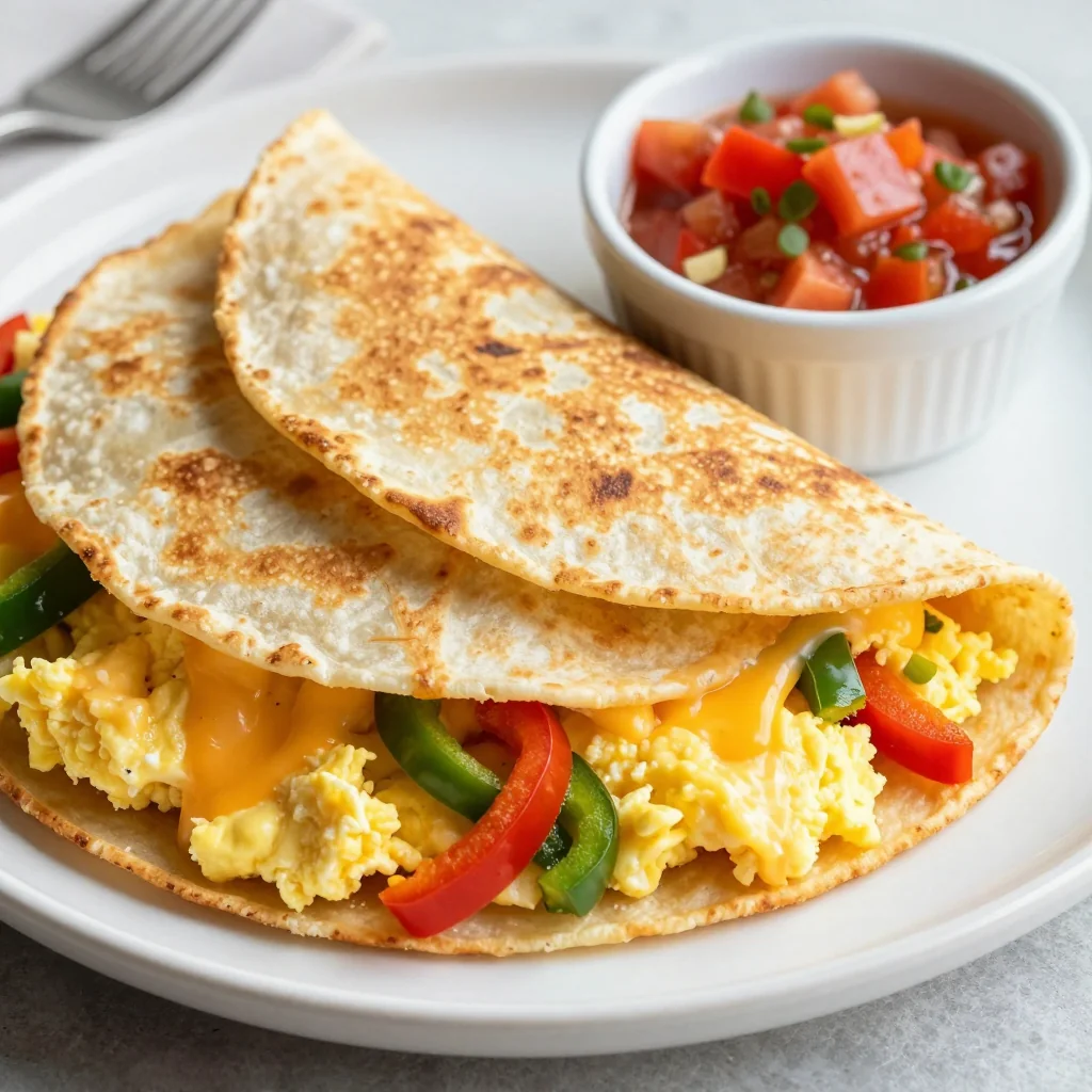 Make-Ahead Breakfast Quesadillas for Portable Meal Prep