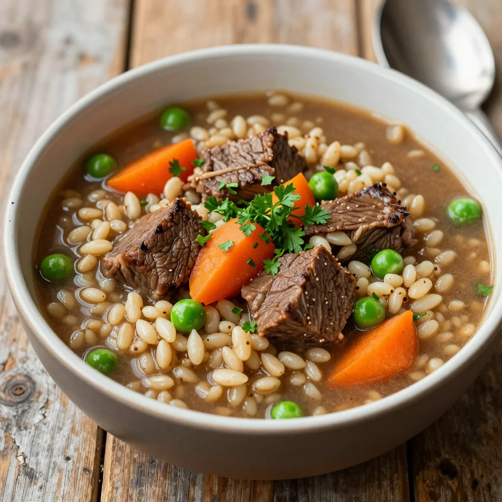 Easy Beef and Barley Stew for Cold January Nights