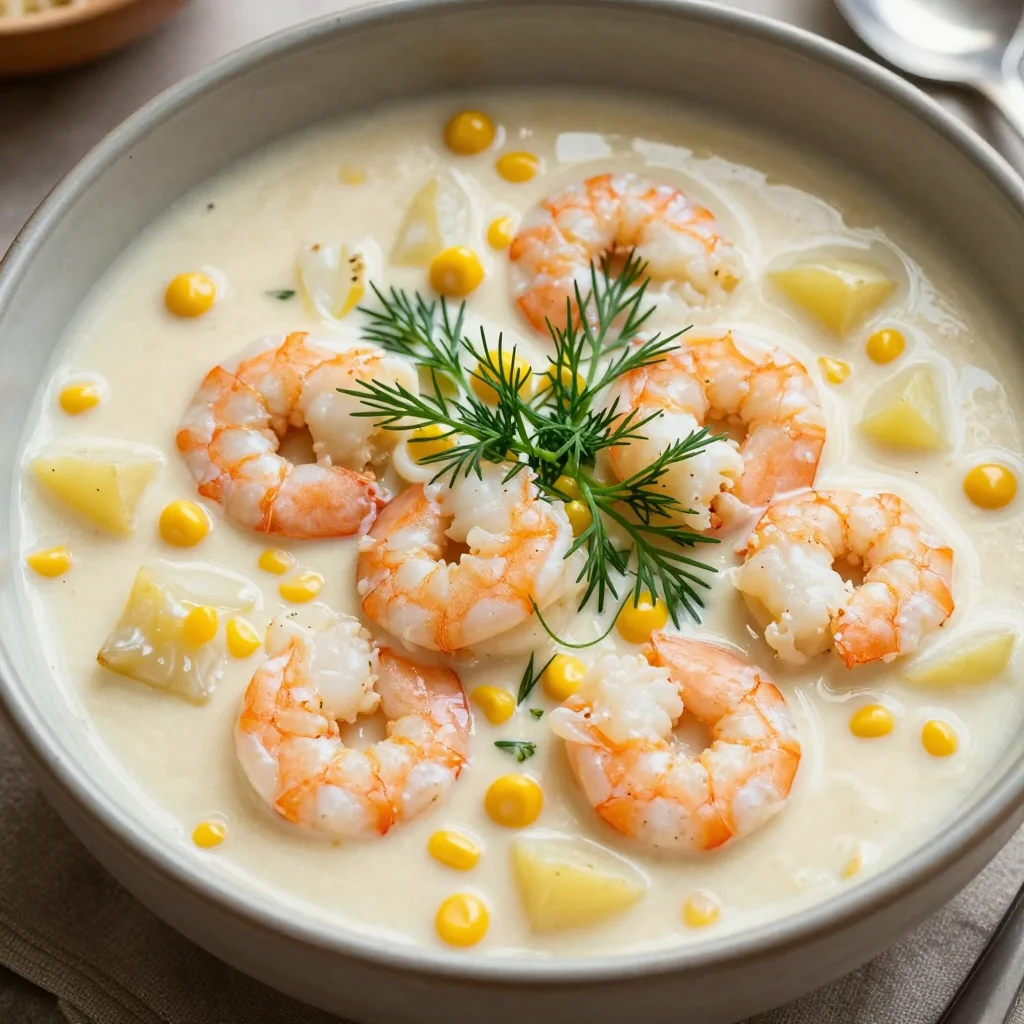 Cozy Creamy Seafood Chowder With Fresh Dill