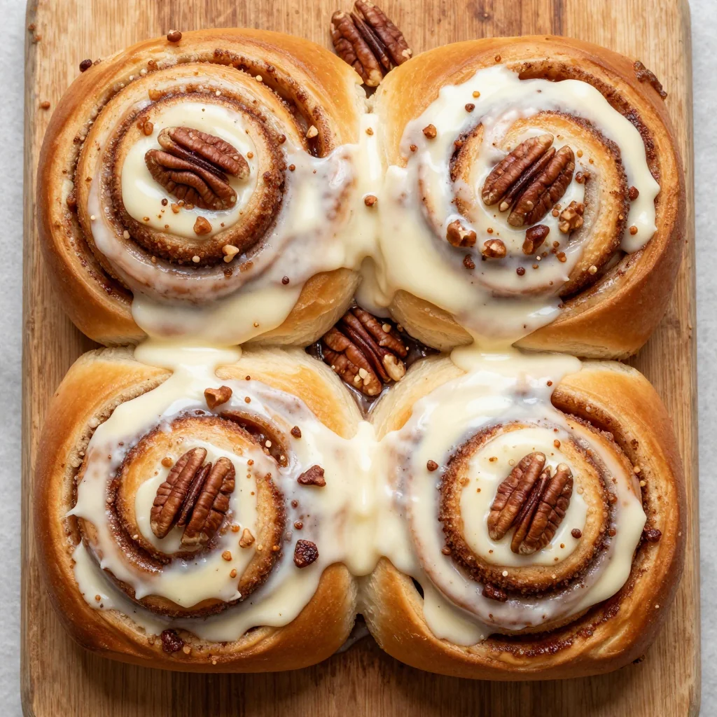 Indulgent Cinnamon Roll Buns for a Weekend Breakfast