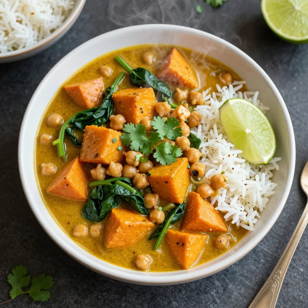 Spicy Veggie Curry for a Cozy MLK Day Family Dinner