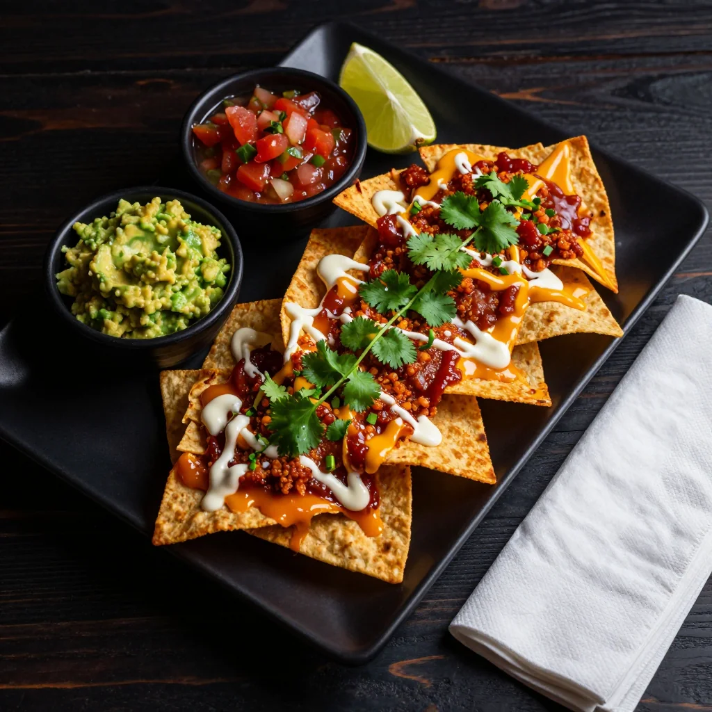 Loaded Nachos Sheet Pan Party Food