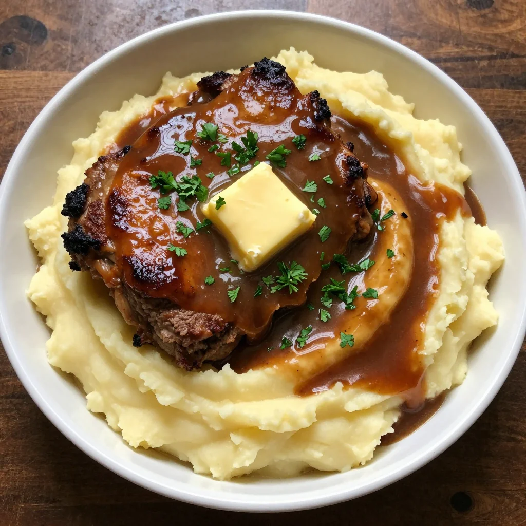 Easy Meatloaf and Mashed Potatoes for Family Nights