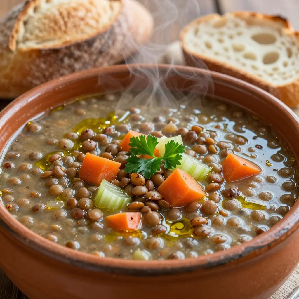 Hearty Lentil Soup to Stay Healthy and Full All January