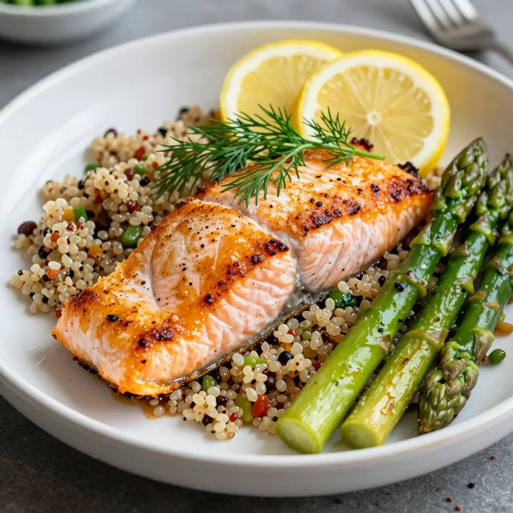 Baked Salmon with Dill and Lemon for a Clean Eating Reset