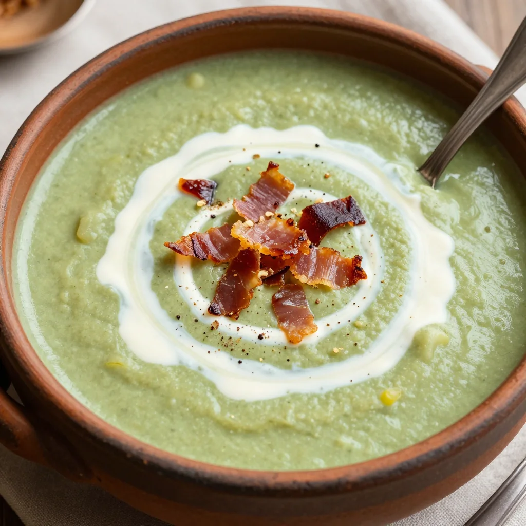 Quick Creamy Spinach and Potato Soup for Goals