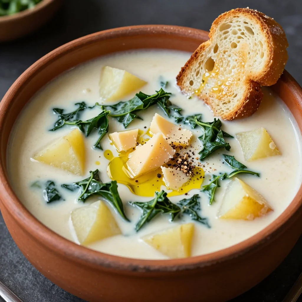 Cozy Potato and Kale Soup for Winter Warmth