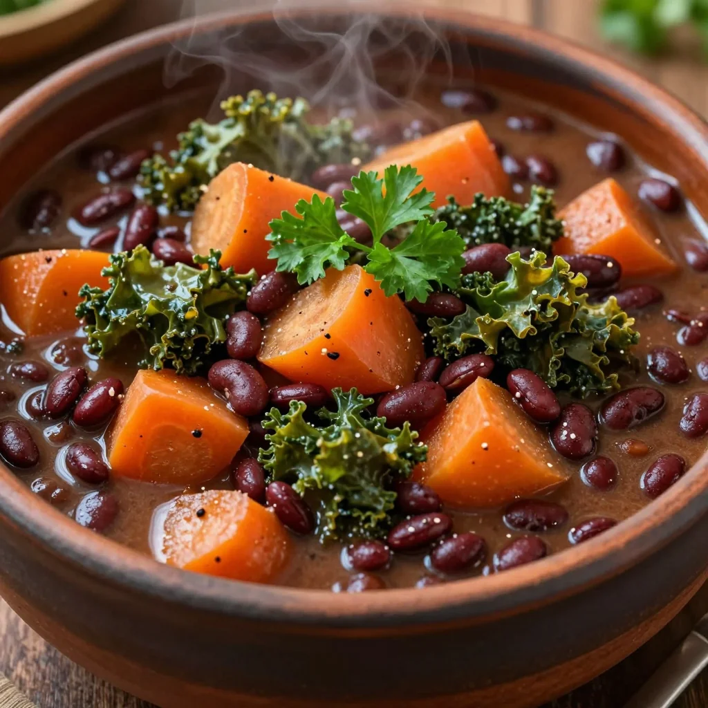 slow cooker highprotein lentil and winter vegetable stew