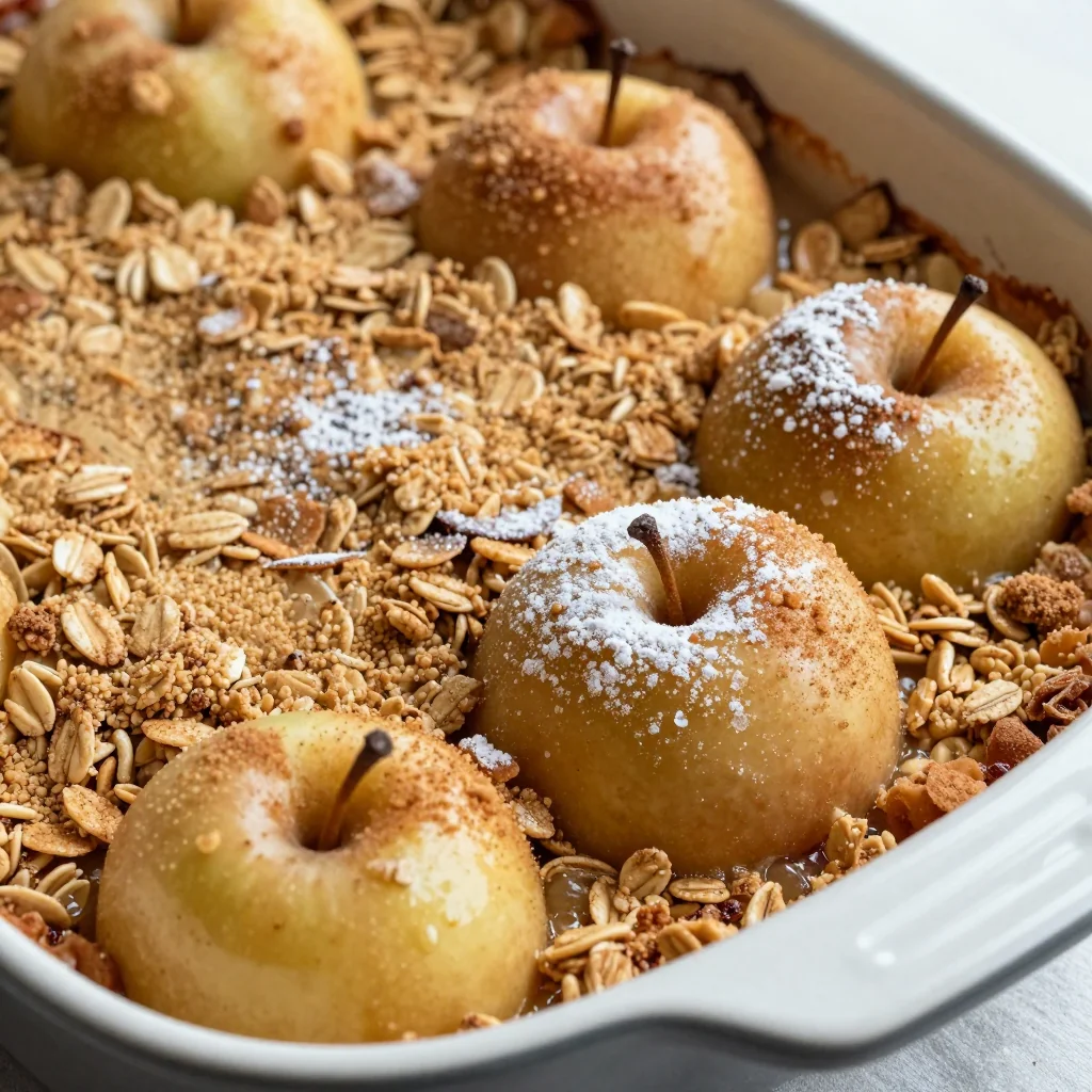 Warm Apple and Cinnamon Bake for MLK Day