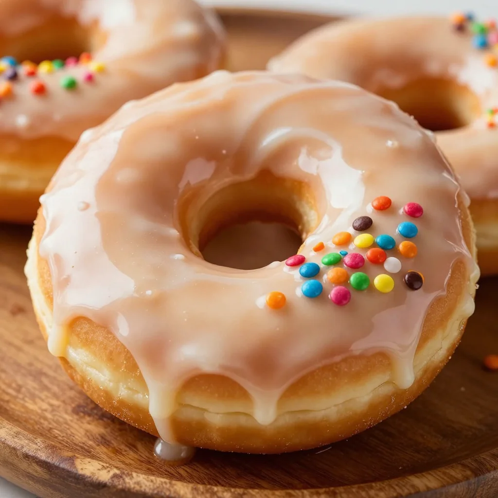 Baked Donuts With Glaze For A Sweet Treat