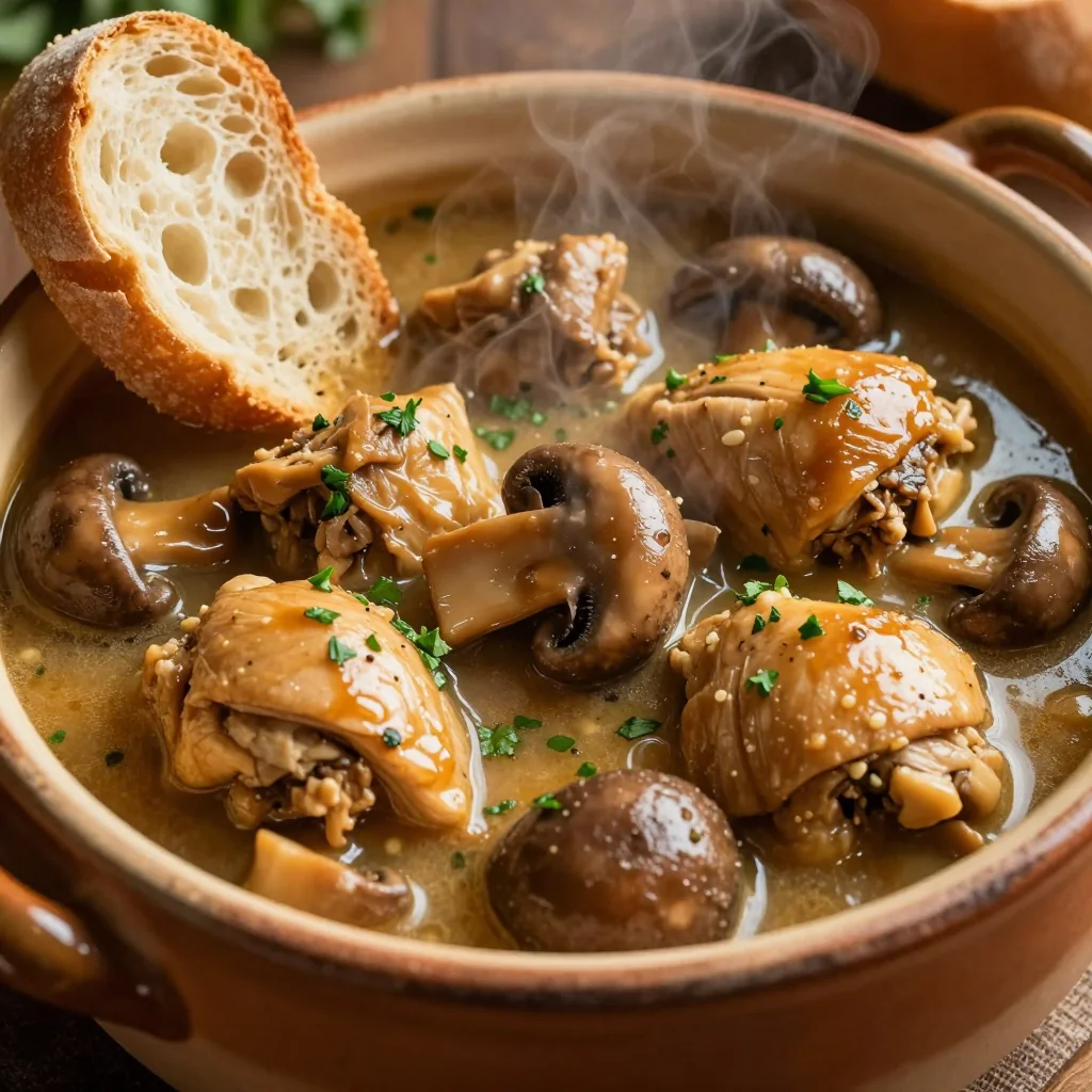 Easy Chicken and Mushroom Stew for Cozy Dinners