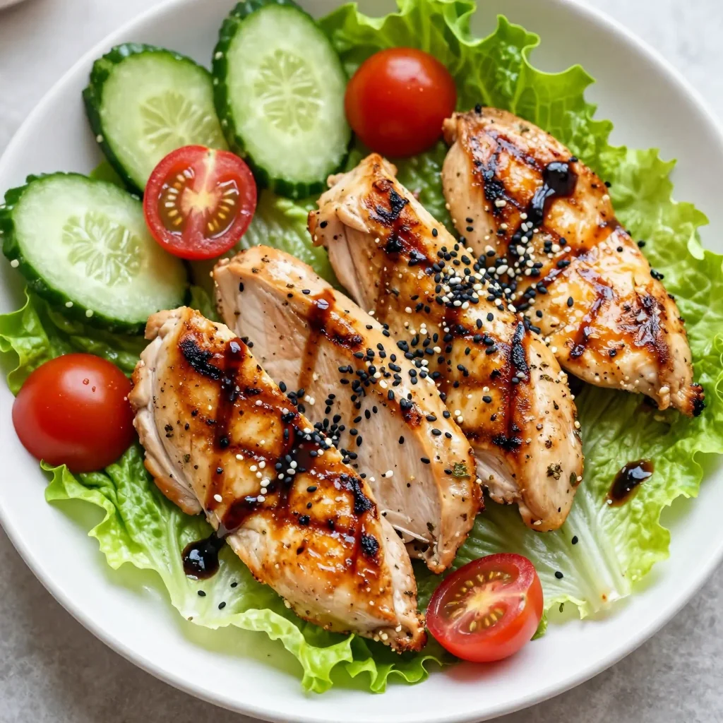 Meal Prep Grilled Chicken Strips for Salads