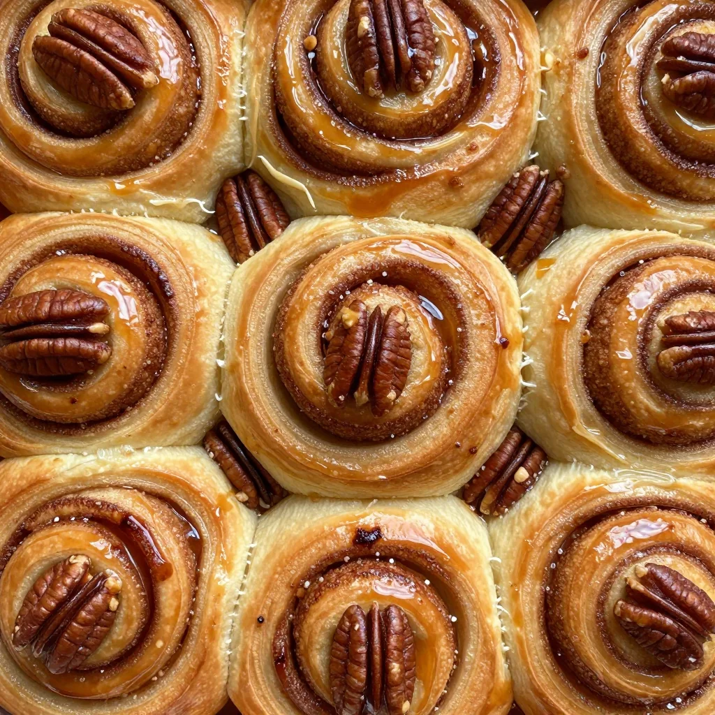 Warm Gooey Cinnamon Roll Casserole for New Year's Day