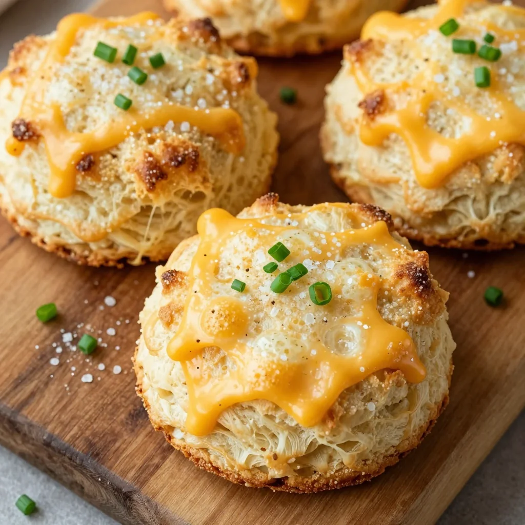 Freezer Ready Breakfast Biscuits With Cheddar