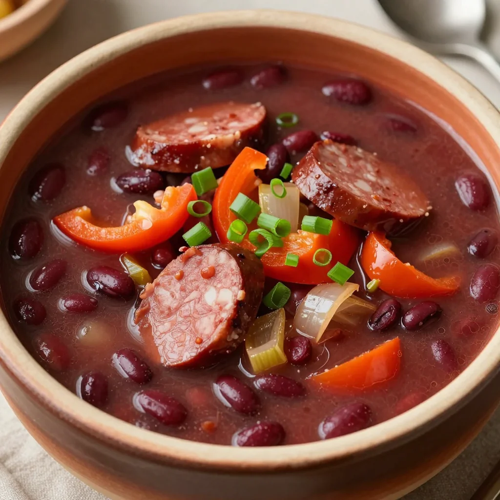 MLK Day Slow Cooker Freezer Red Bean Soup for Traditional Eats
