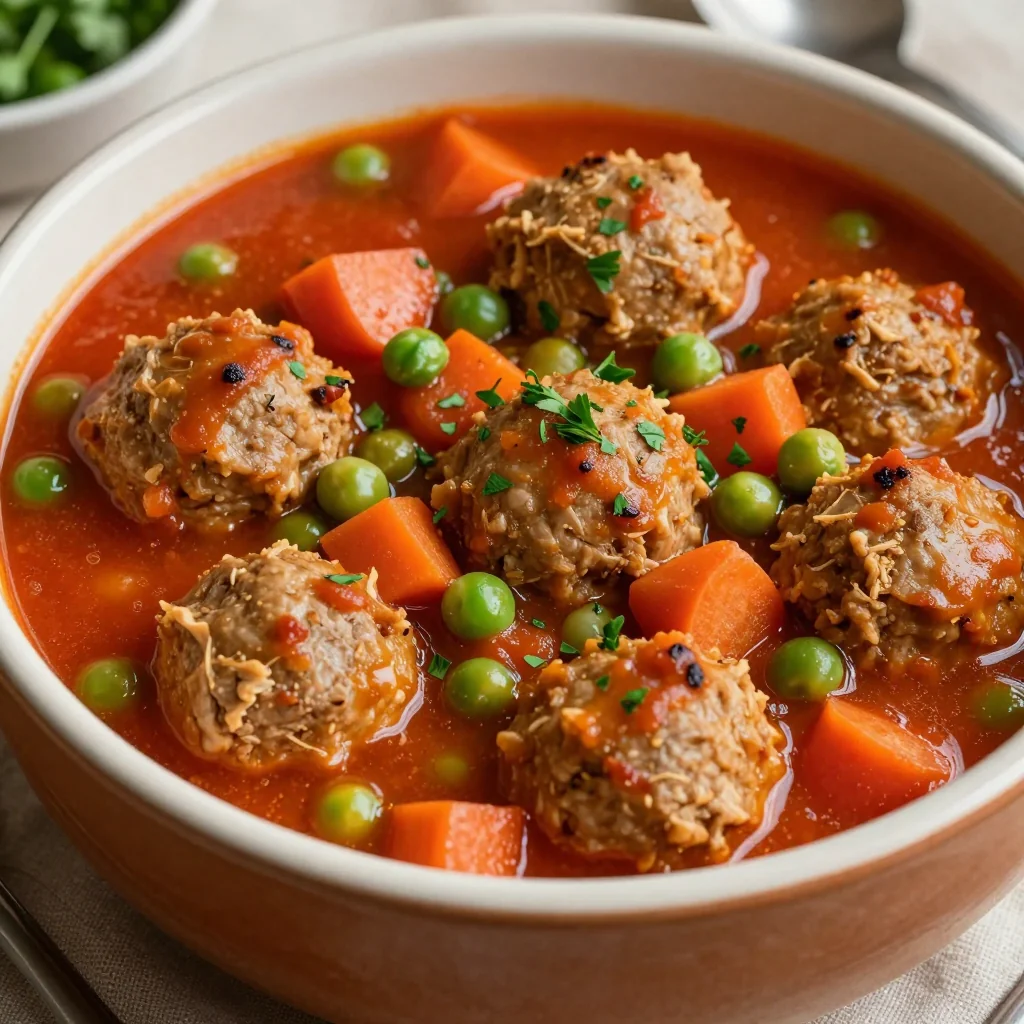 Cozy Turkey Meatball Stew That Kids Actually Love