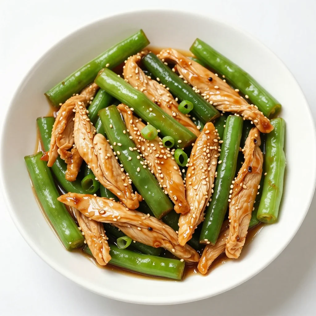 Budget Friendly Chicken and Green Bean Stir Fry