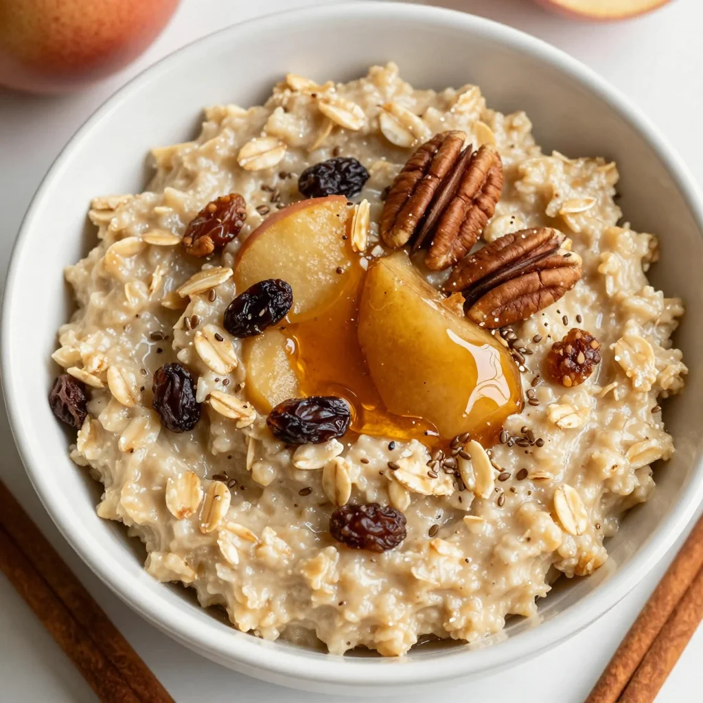 Cinnamon Apple Oatmeal That Freezes Perfectly