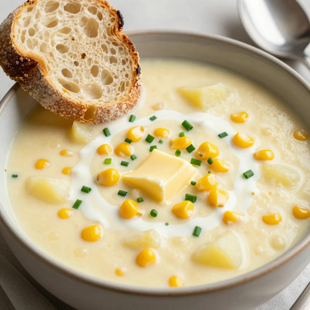 Slow Cooker Potato Corn Chowder for Cozy January Nights