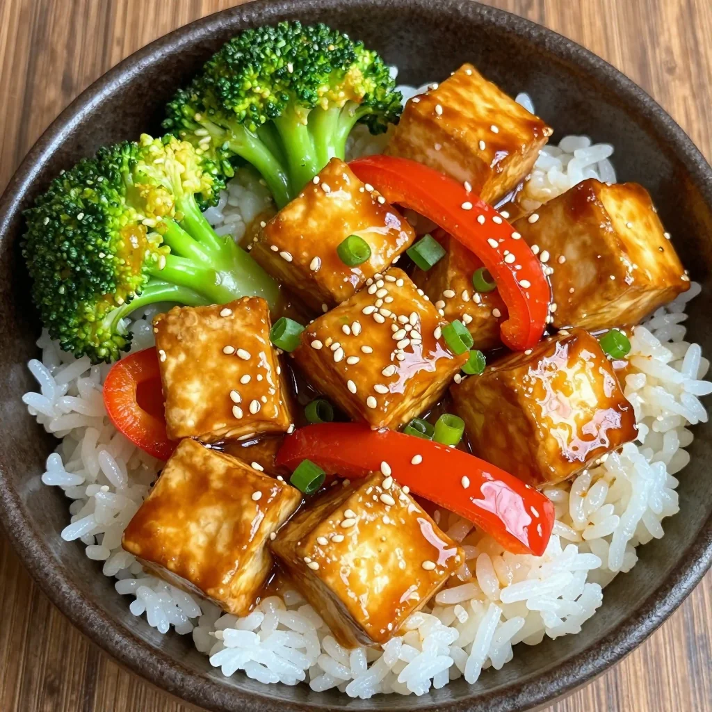 Quick Honey Garlic Tofu Stir-Fry for Dinner
