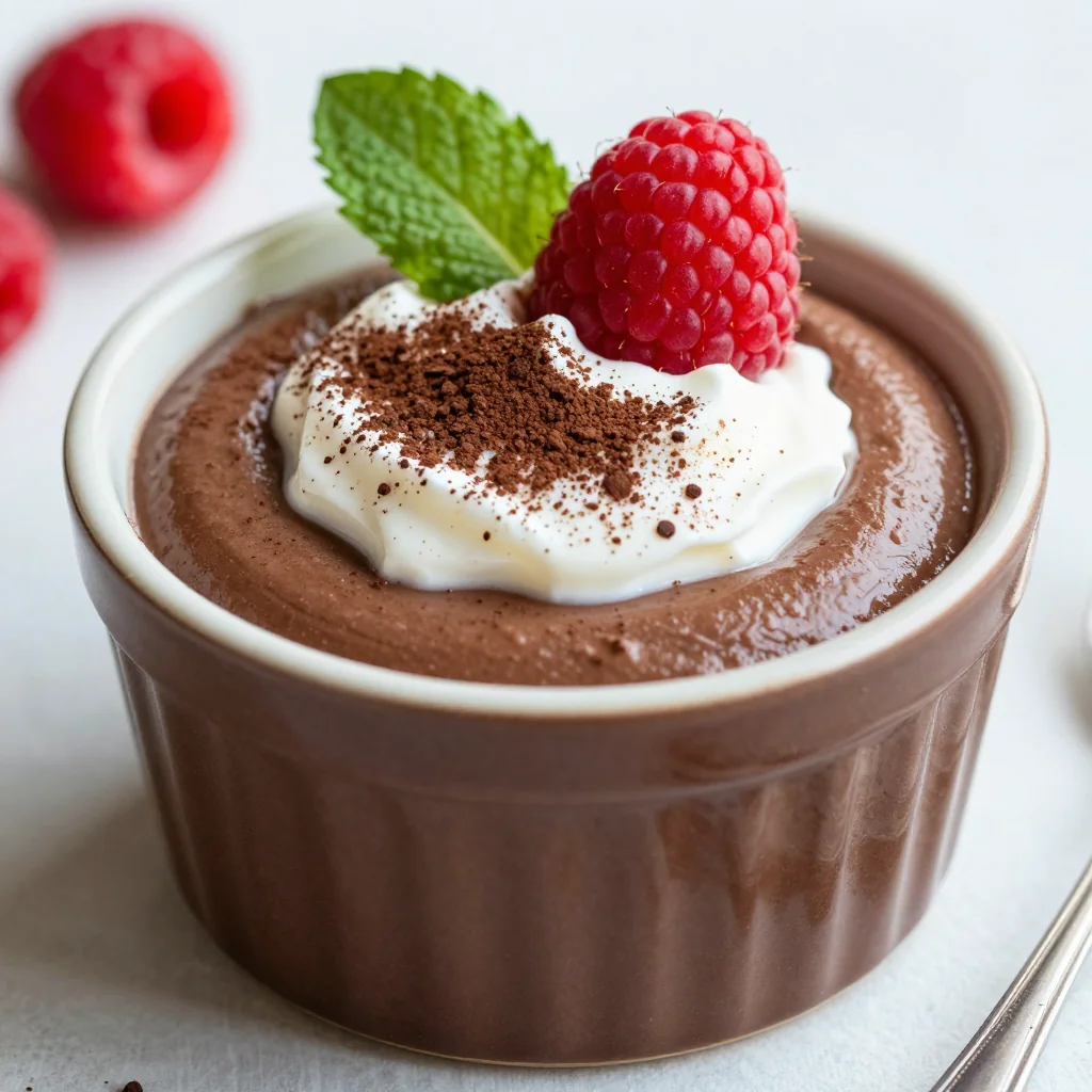 Healthy Chocolate Avocado Mousse for Guilt-Free Treats