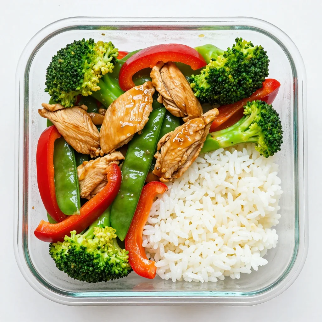 Healthy Chicken and Veggie Stir Fry for Meal Prep
