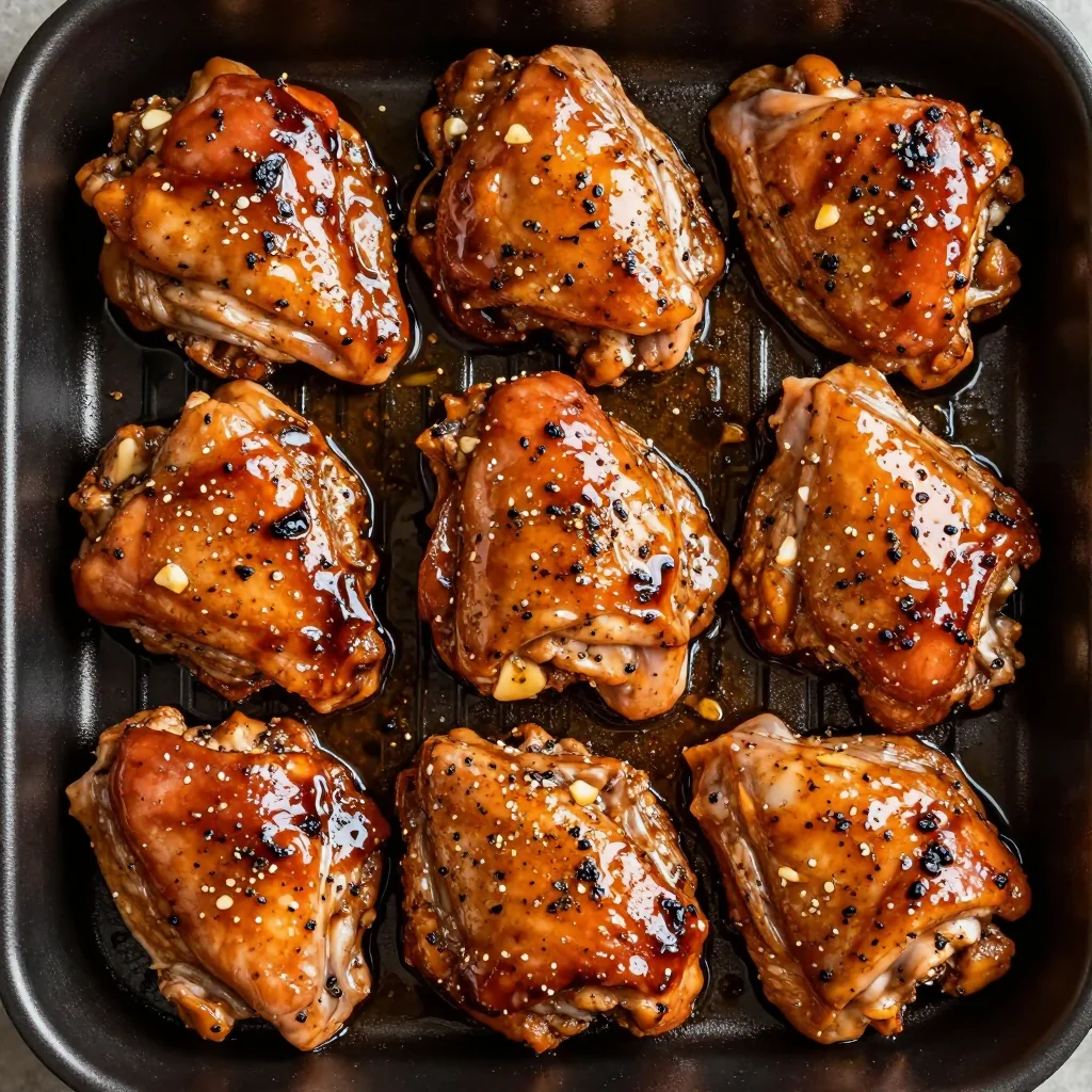 Freezer Prep Marinated Chicken Thighs for Grilling