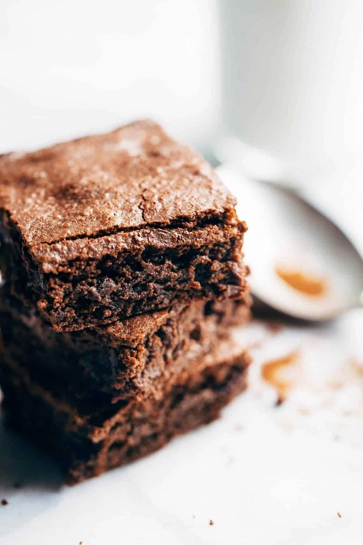 6 Ingredient Espresso Brownies