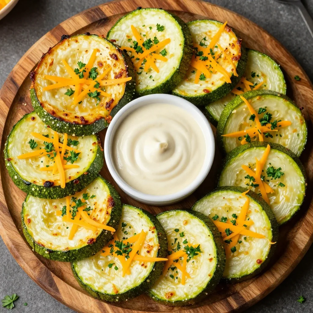 Kid-Friendly Baked Zucchini Rounds for a Healthy Snack