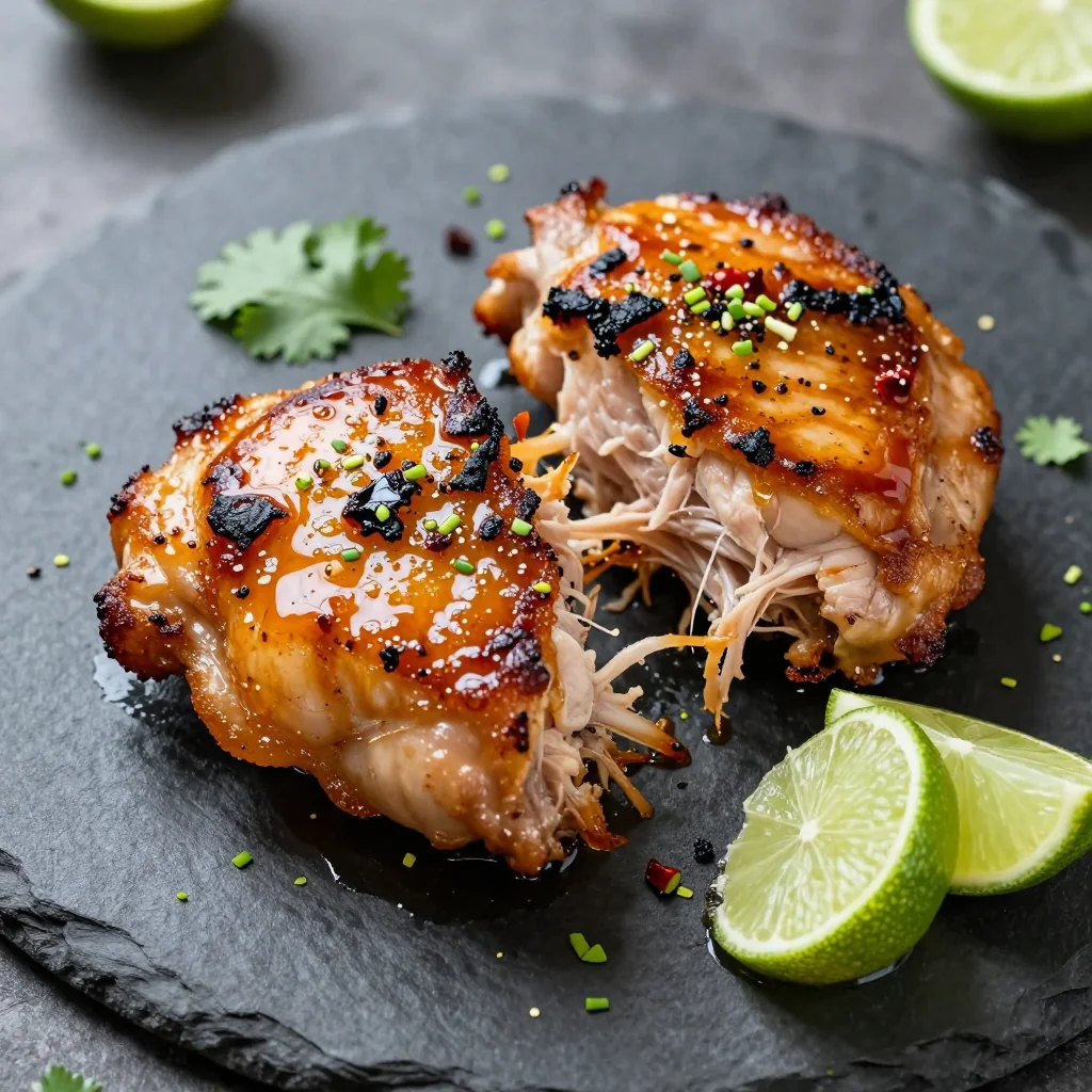 Spicy Honey Lime Chicken Thighs For A Flavor Bomb