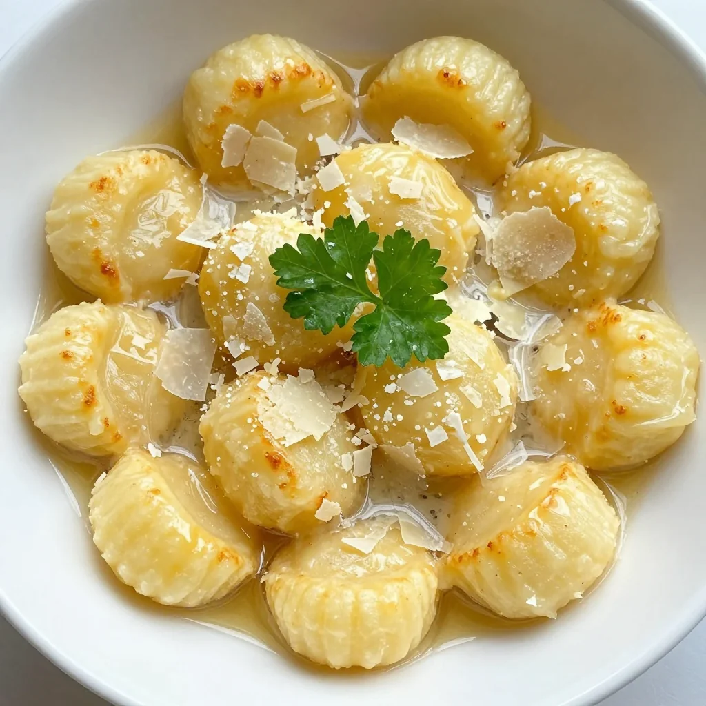 Kid-Friendly Gnocchi with Butter and Parmesan Cheese