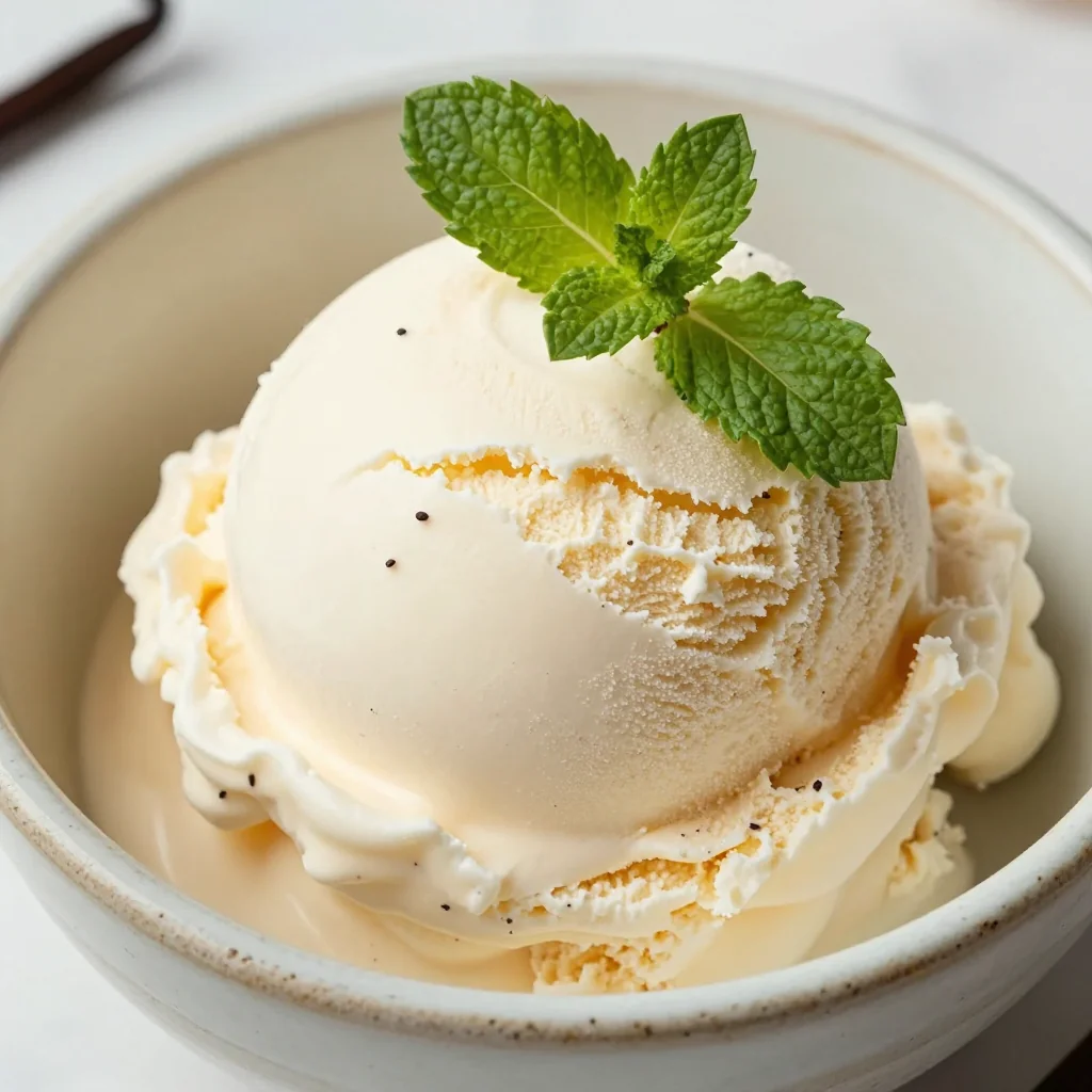 Indulgent Keto Vanilla Bean Ice Cream for Creamy Homemade Desserts