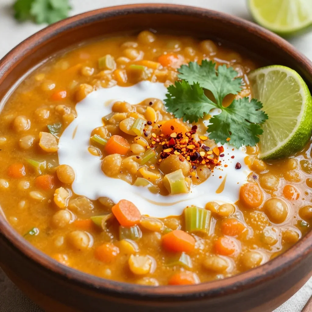 Spicy Lentil Soup That Detoxes Your Whole Body