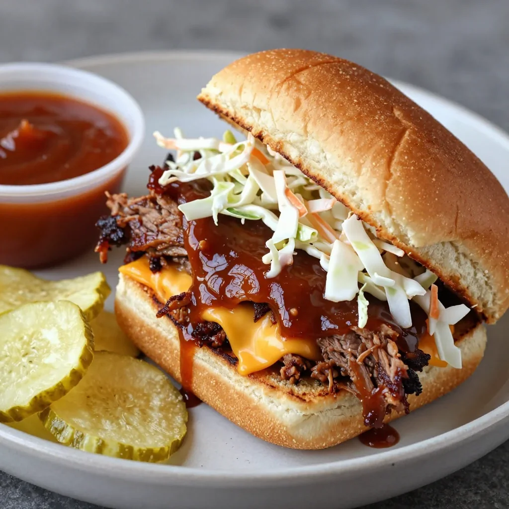 BBQ Pulled Pork Sliders for NFL Playoff Tailgate at Home
