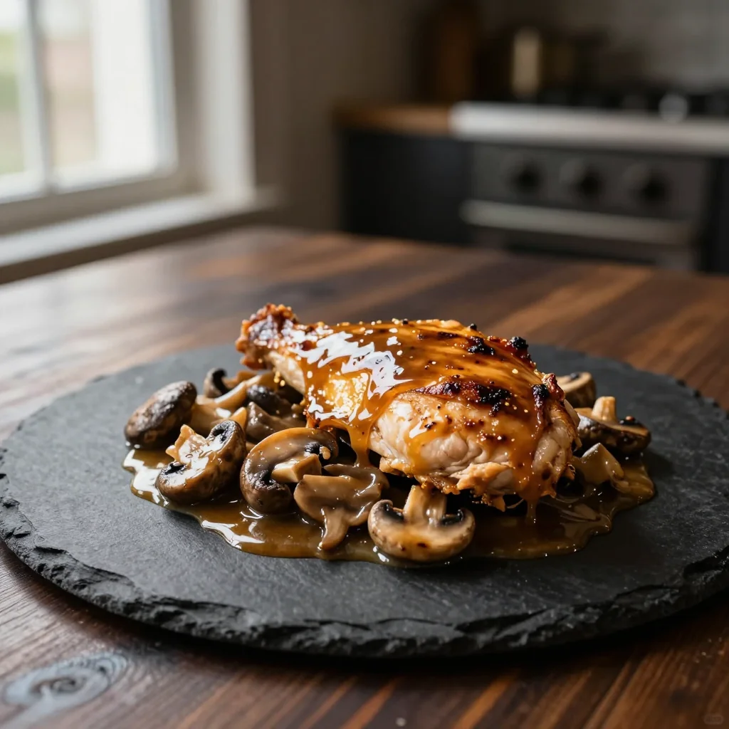 Chicken Marsala with Mushrooms and Marsala Wine Sauce