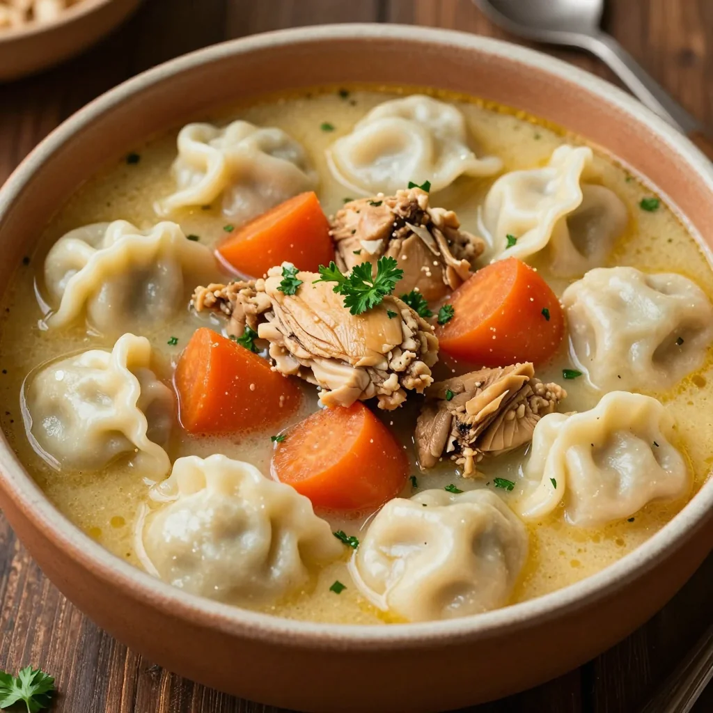 Cozy Chicken And Dumpling Stew For Winter Nights