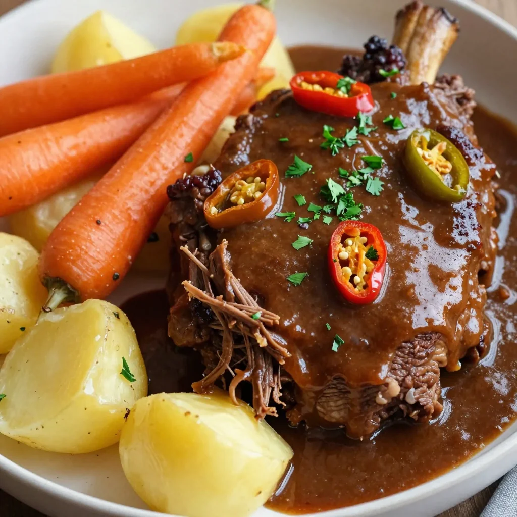 Slow Cooker Mississippi Pot Roast for Cold Nights