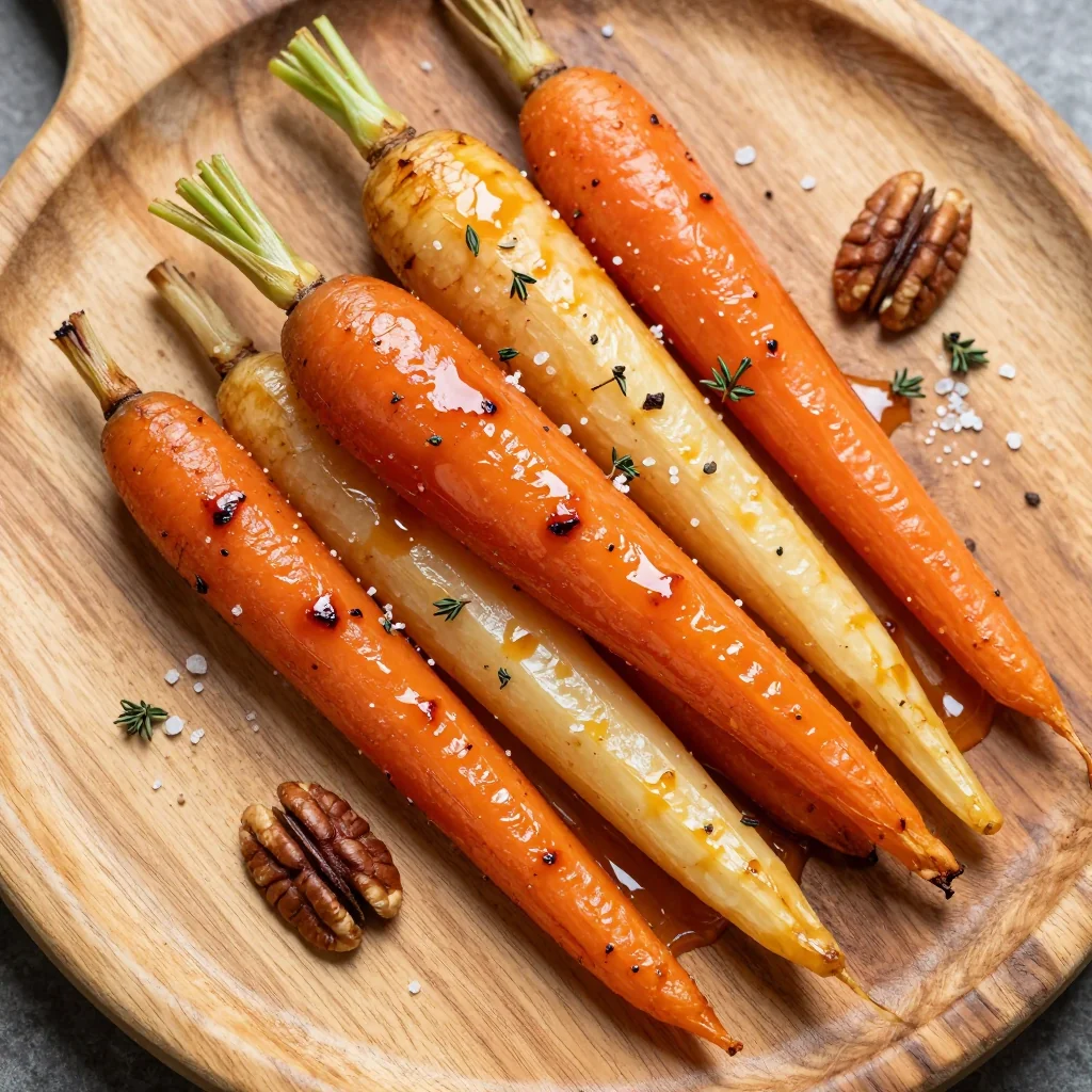 maple glazed roasted carrots and parsnips for family comfort meals