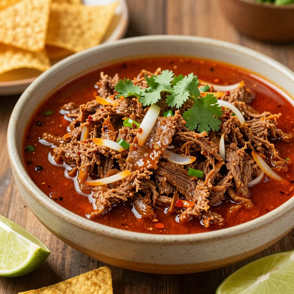 Spicy Slow Cooker Beef for NFL Playoff Parties