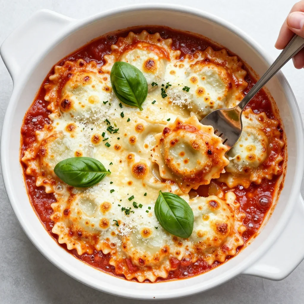 Kid-Friendly Slow Cooker Ravioli Lasagna That Melts